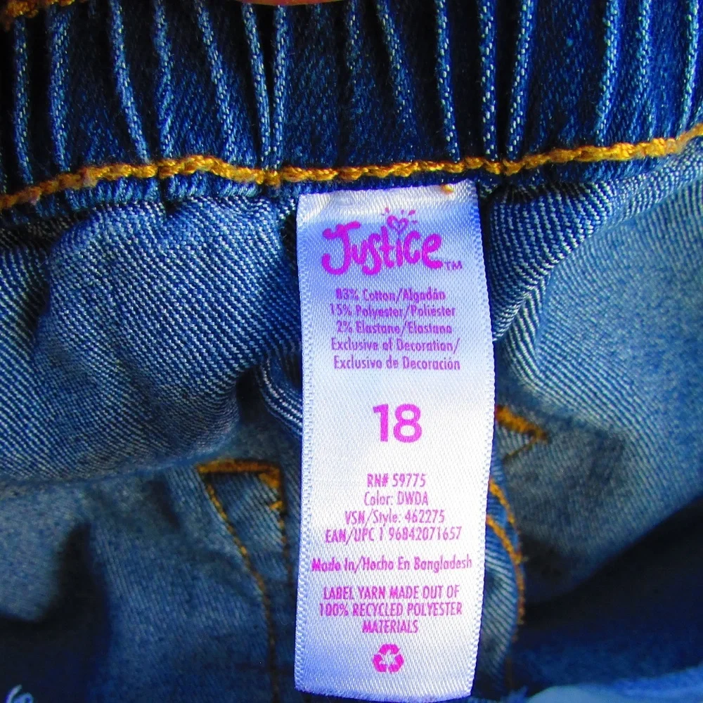 Justice Kids Blue Jeans